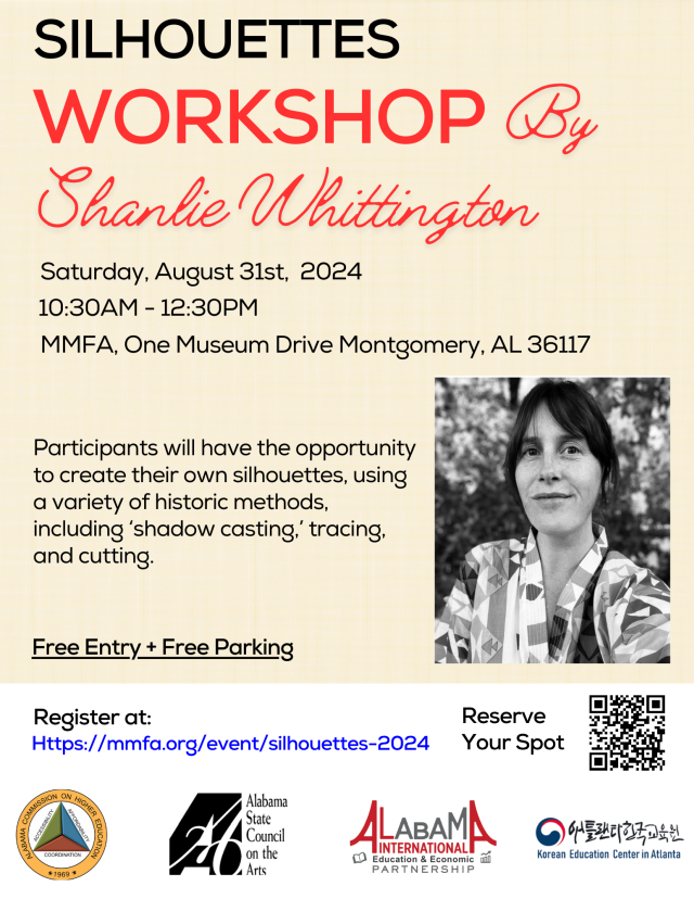 Reserve Your Spot for a hands-on Silhouette Workshop by Shanlie!